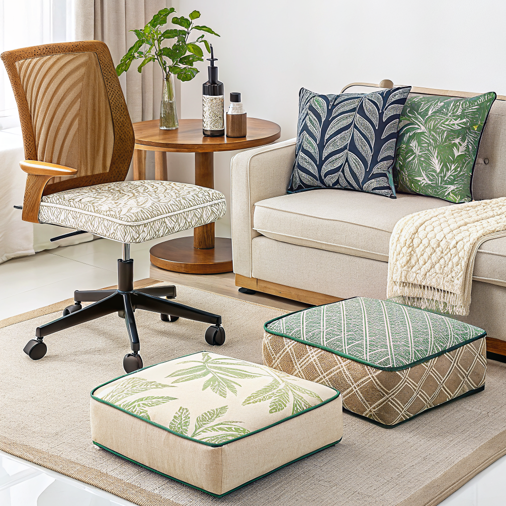Pour les housses de chaises, fauteuils de bureau, etc.