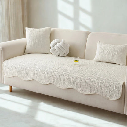 Coussin de Canapé Nordique Premium -Coton Naturel, Style Classique et Moderne (1 Pièce, Toutes Saisons)