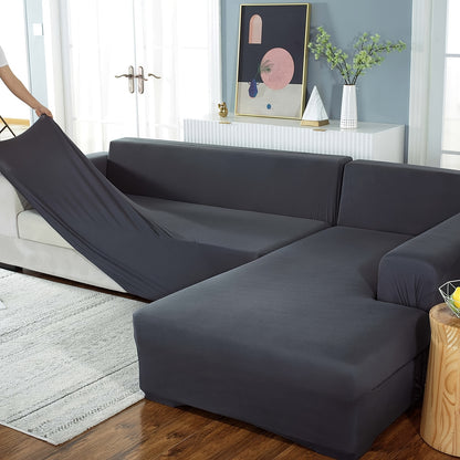 Housses intégrales pour canapé d’angle 3+3 places – Édition brossée La Maison Housse