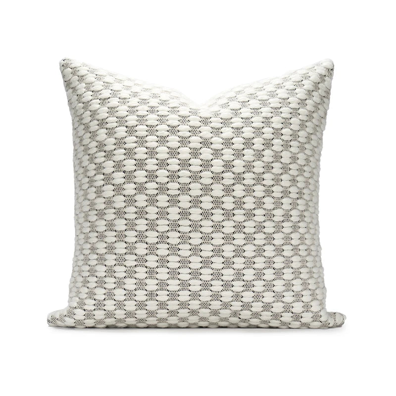 Coussin Carré Wabi-Sabi – Design Texturé & Élégance (45x45 cm)