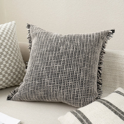 Coussin Carré Wabi-Sabi – Design Texturé & Élégance (45x45 cm)