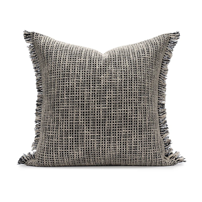 Coussin Carré Wabi-Sabi – Design Texturé & Élégance (45x45 cm)