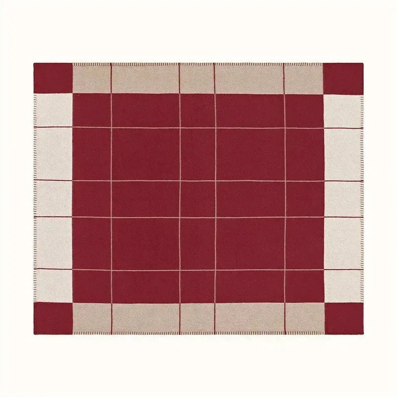 Plaid en Cachemire Doux 130x170 – élégance et chaleur pour le salon ou la chambre