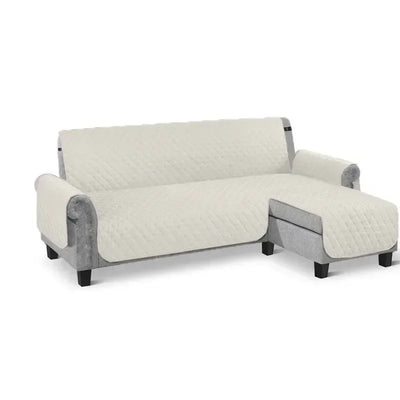 Housse Matelassée Universelle en L - Protection Canapé & Style Quotidien