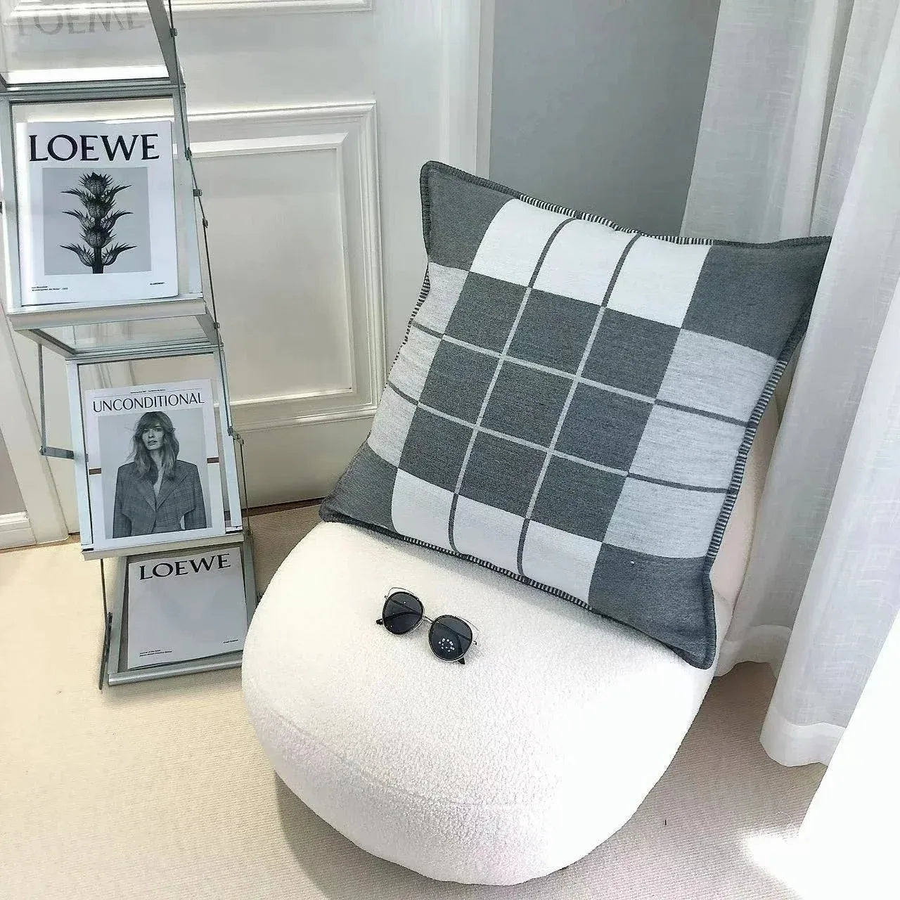 Plaid en Cachemire Doux 130x170 – élégance et chaleur pour le salon ou la chambre