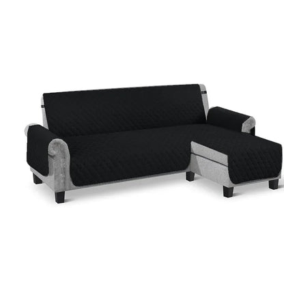 Housse Matelassée Universelle en L - Protection Canapé & Style Quotidien