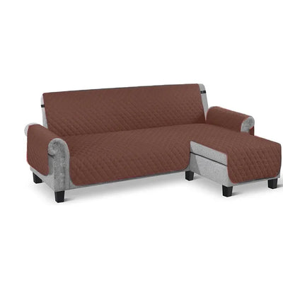 Housse Matelassée Universelle en L - Protection Canapé & Style Quotidien