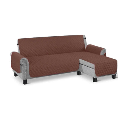 Housse Matelassée Universelle en L - Protection Canapé & Style Quotidien