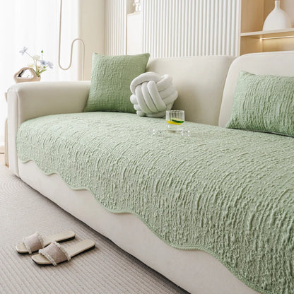 Coussin de Canapé Nordique Premium -Coton Naturel, Style Classique et Moderne (1 Pièce, Toutes Saisons)