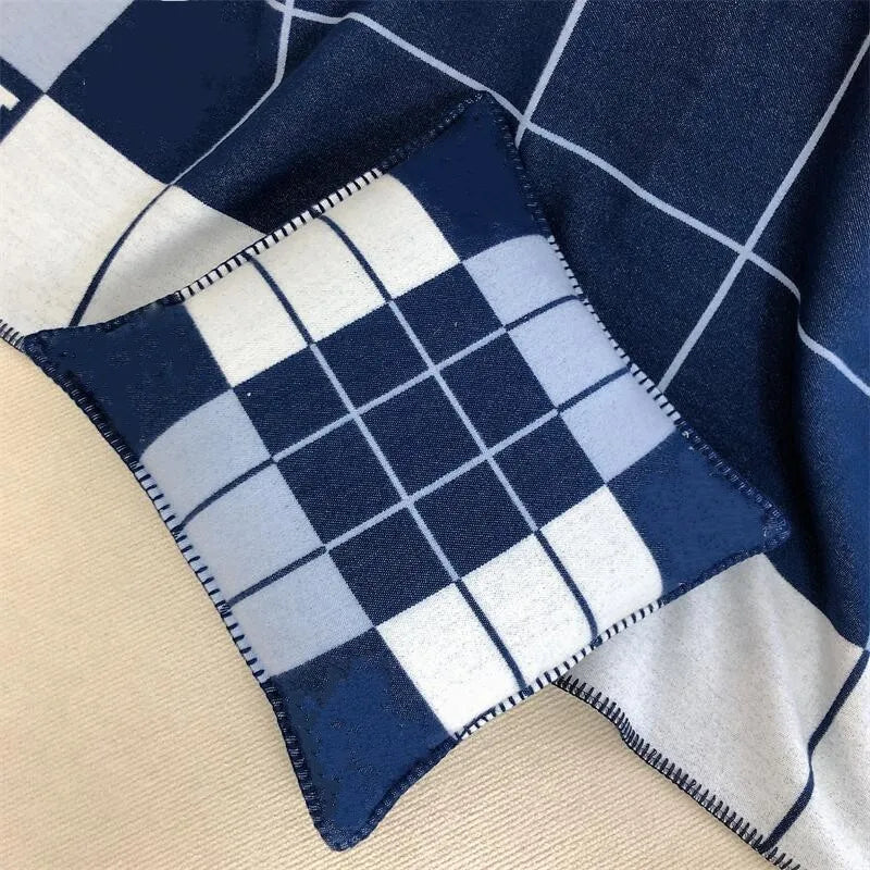 Plaid en Cachemire Doux 130x170 – élégance et chaleur pour le salon ou la chambre