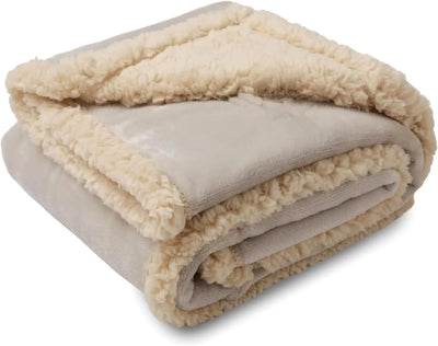 Plaid Shaggy Haute Densité – Couverture Hivernale Grand Format pour Intérieurs