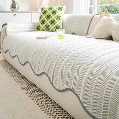 Housse Tapis de Protection Canapé Antidérapant - Spécial Animaux & Griffeurs