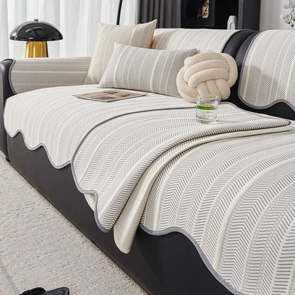 Housse Tapis de Protection Canapé Antidérapant - Spécial Animaux & Griffeurs