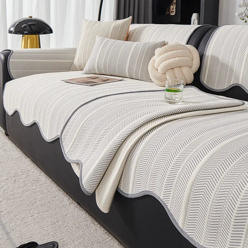 Housse Tapis de Protection Canapé Antidérapant - Spécial Animaux & Griffeurs