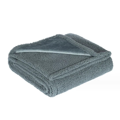 Plaid Shaggy Haute Densité – Couverture Hivernale Grand Format pour Intérieurs