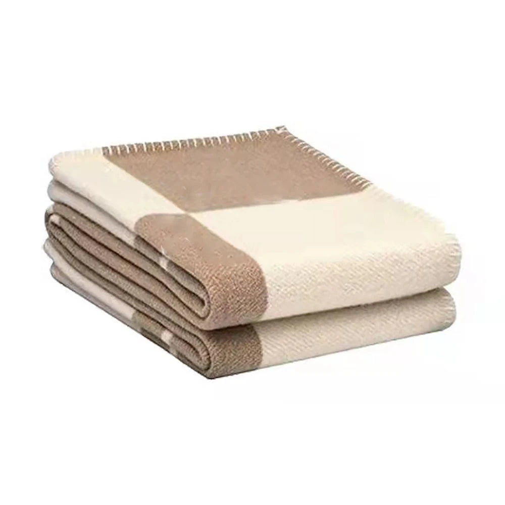 Plaid en Cachemire Doux 130x170 – élégance et chaleur pour le salon ou la chambre