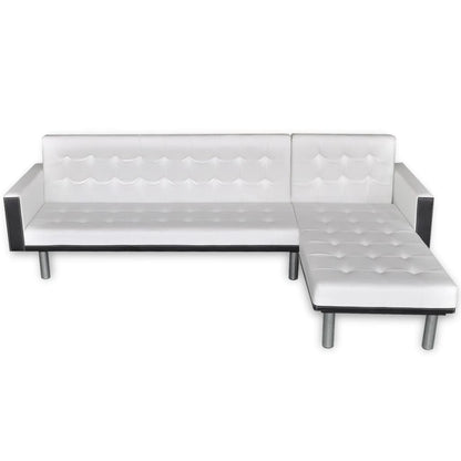 Canapé-Lit Blanc & Noir - Ligne Moderne Signature LaMaisonHouse