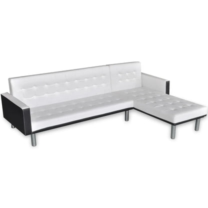 Canapé-Lit Blanc & Noir - Ligne Moderne Signature LaMaisonHouse