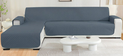 Housse de canapé d’angle avec méridienne Luxe
