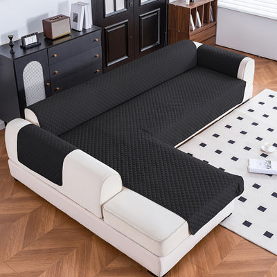 ♻️ Housse écologique pour canapé d’angle – Queen L Forme complète