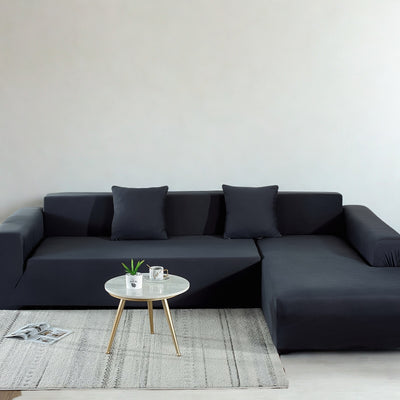 Housses intégrales pour canapé d’angle 3+3 places – Édition brossée La Maison Housse